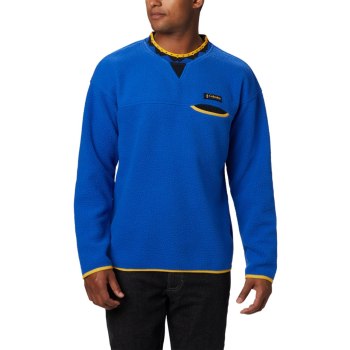 Columbia Wapitoo Fleece, Pullover Negros Para Hombre | 953184-NUL